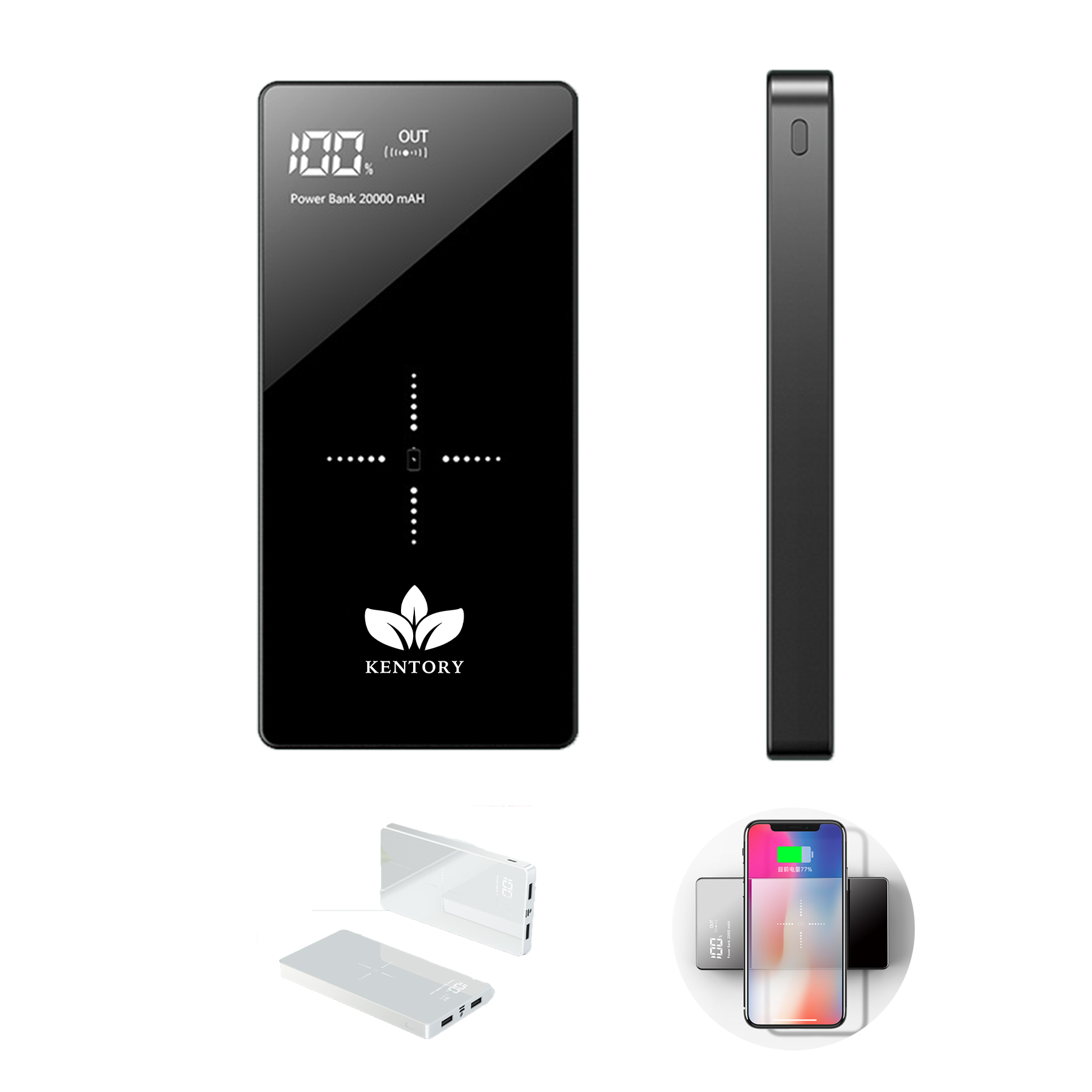 Wireless Power Bank Fast Charging With Led Display 2