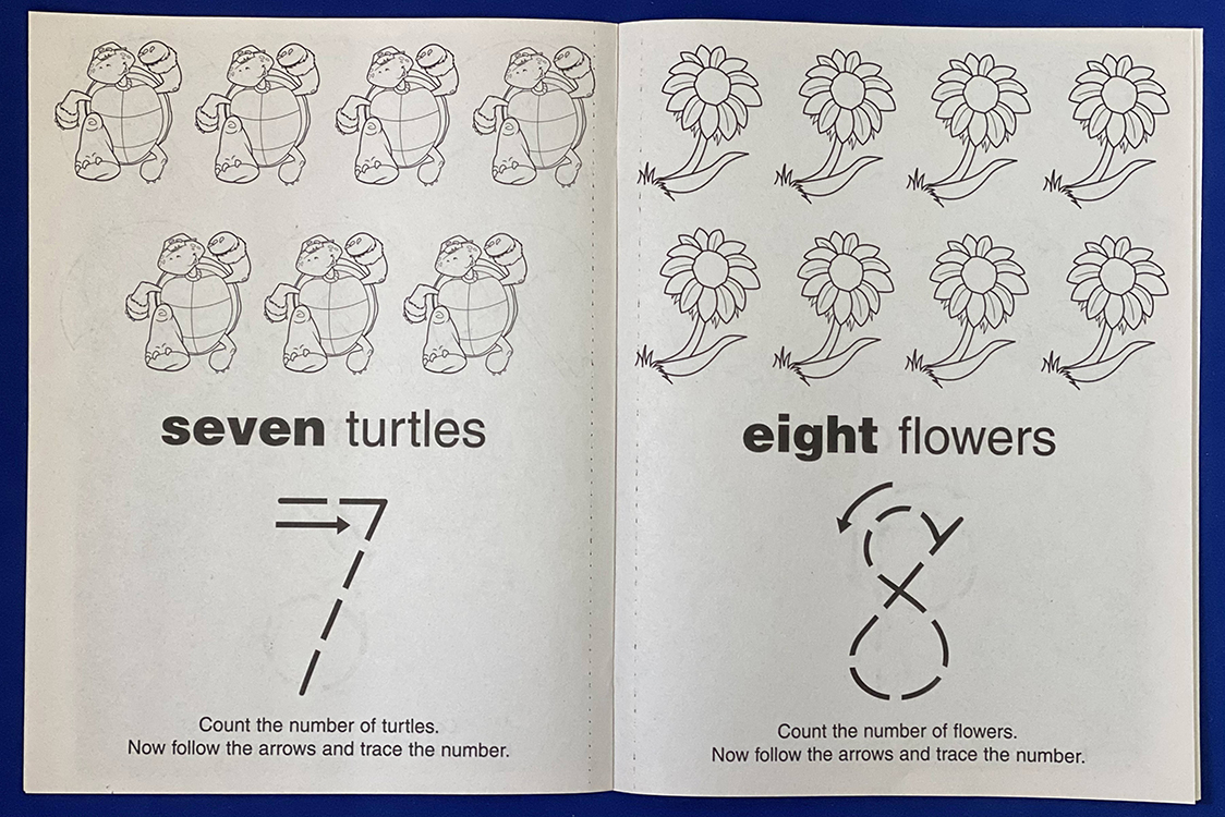 COLORING BOOK - Fun With Numbers Coloring & Activity Book 4