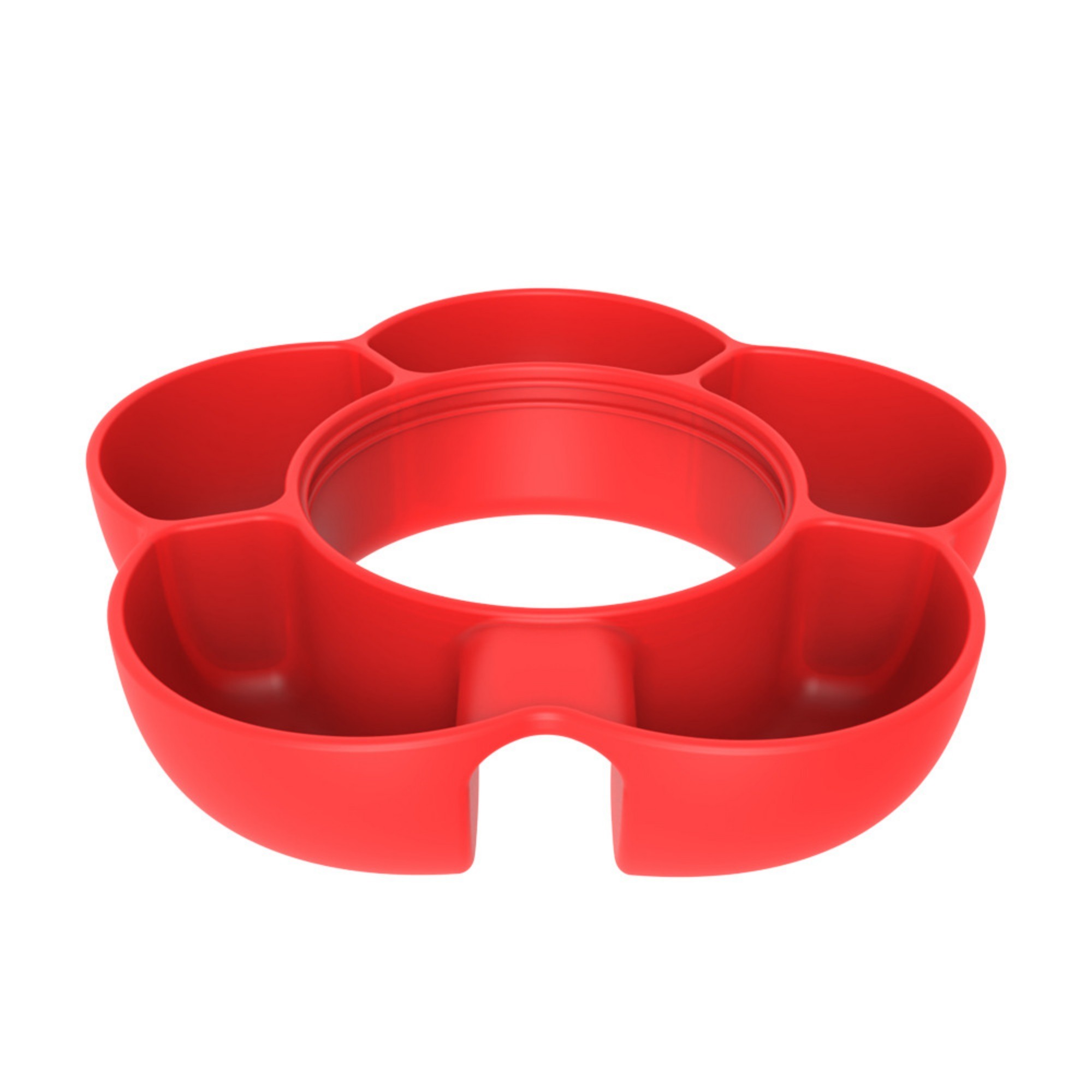 5 Compartment Silicone Snack Tray 5