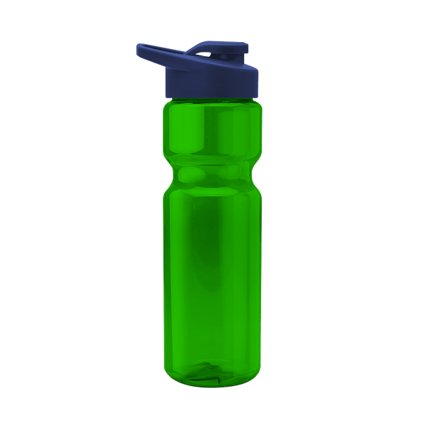 Blazer 28oz Transparent Bike Bottle w/Drink-thru Lid 315