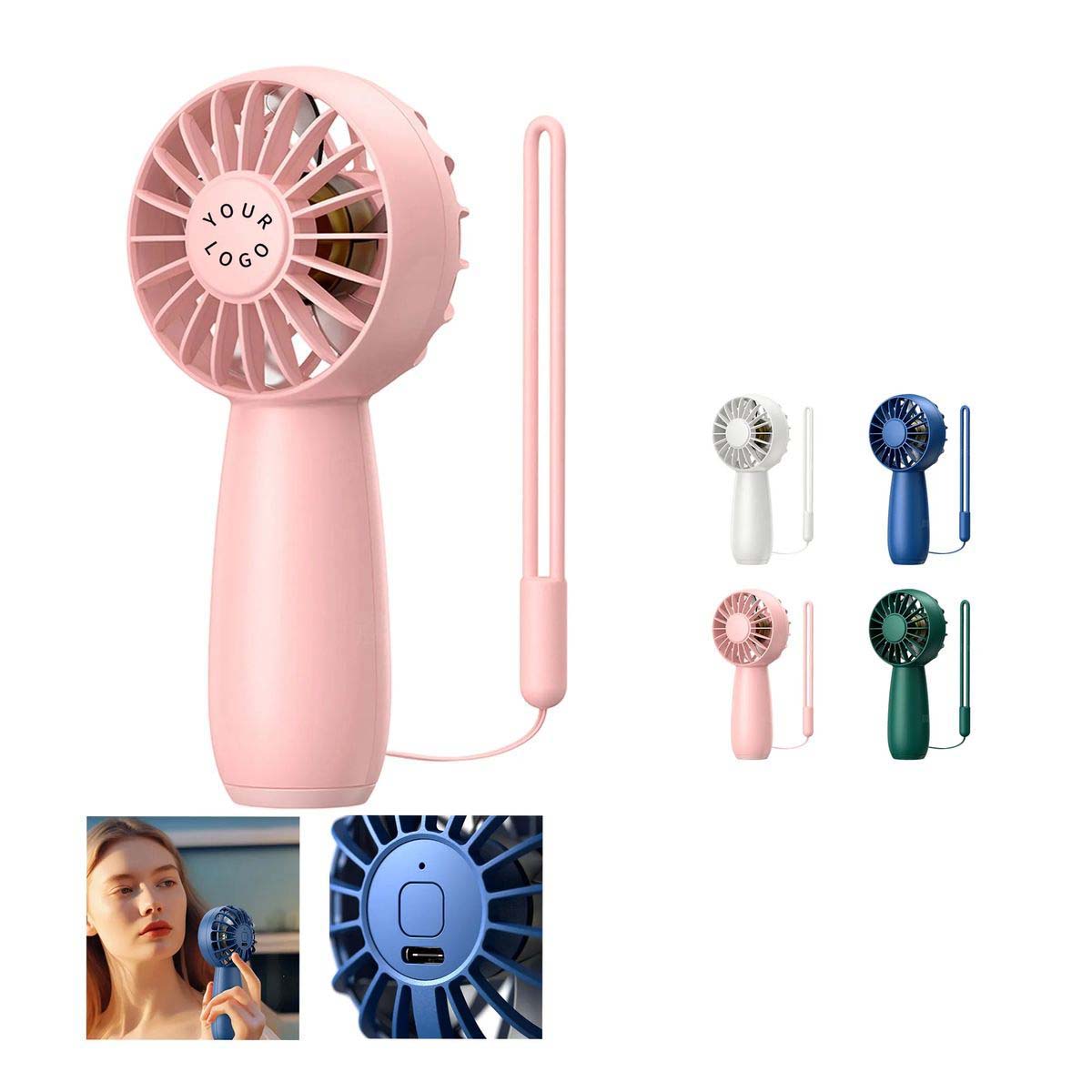 Lightweight Handheld Fan with Durable ABS Material 11