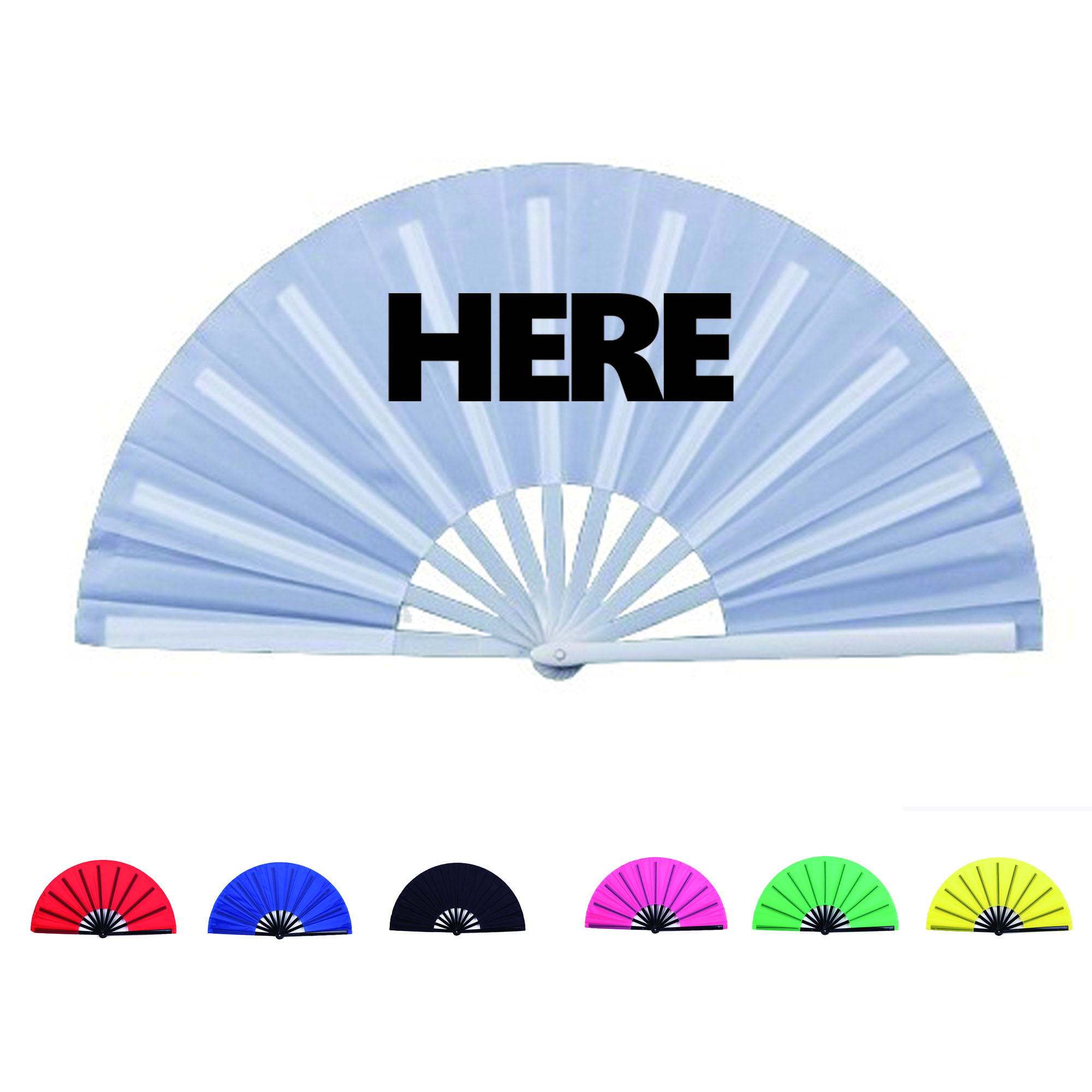 Full Color Practical Folding Kungfu Dancing Fan 8