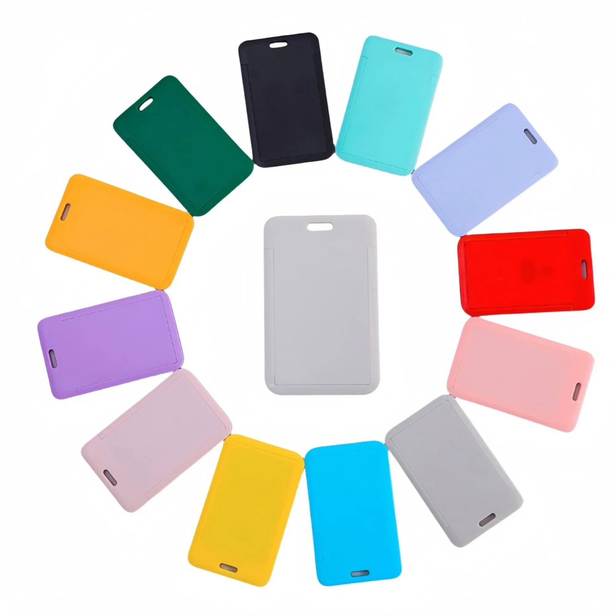 Sliding ID Badge Holder with Clear Window 11