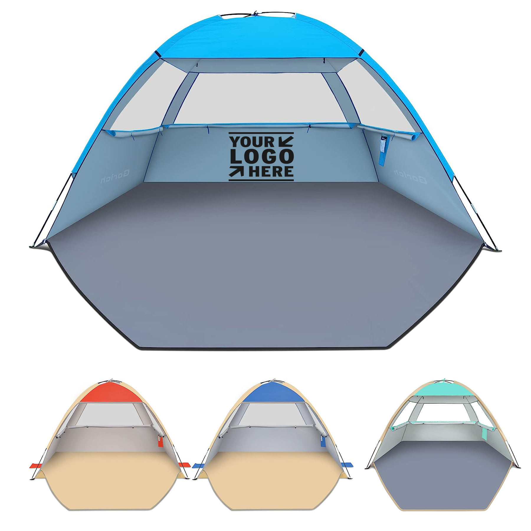 Beach Shade Tent for 3/4-5/6-7/8-10 Person 2