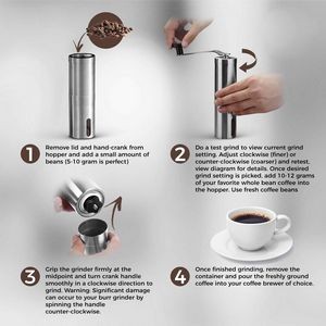 Automatic Portable Coffee Grinder With Adjustable Fineness And USB Rechargeable Battery 5