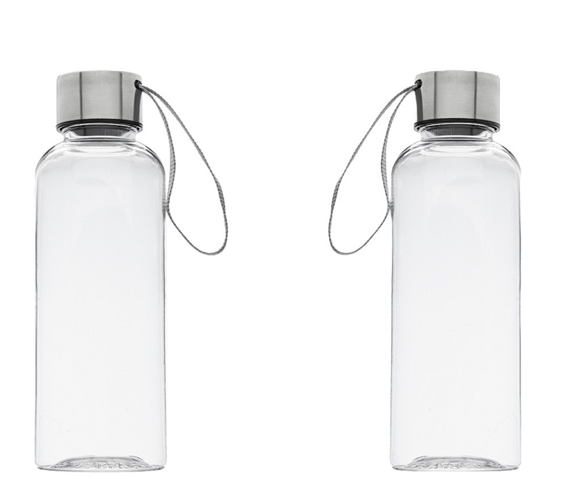Plastic Water Bottle with Strap, 17 oz. 6