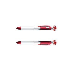 4 Colors Refills Pen With LED Diamond 2
