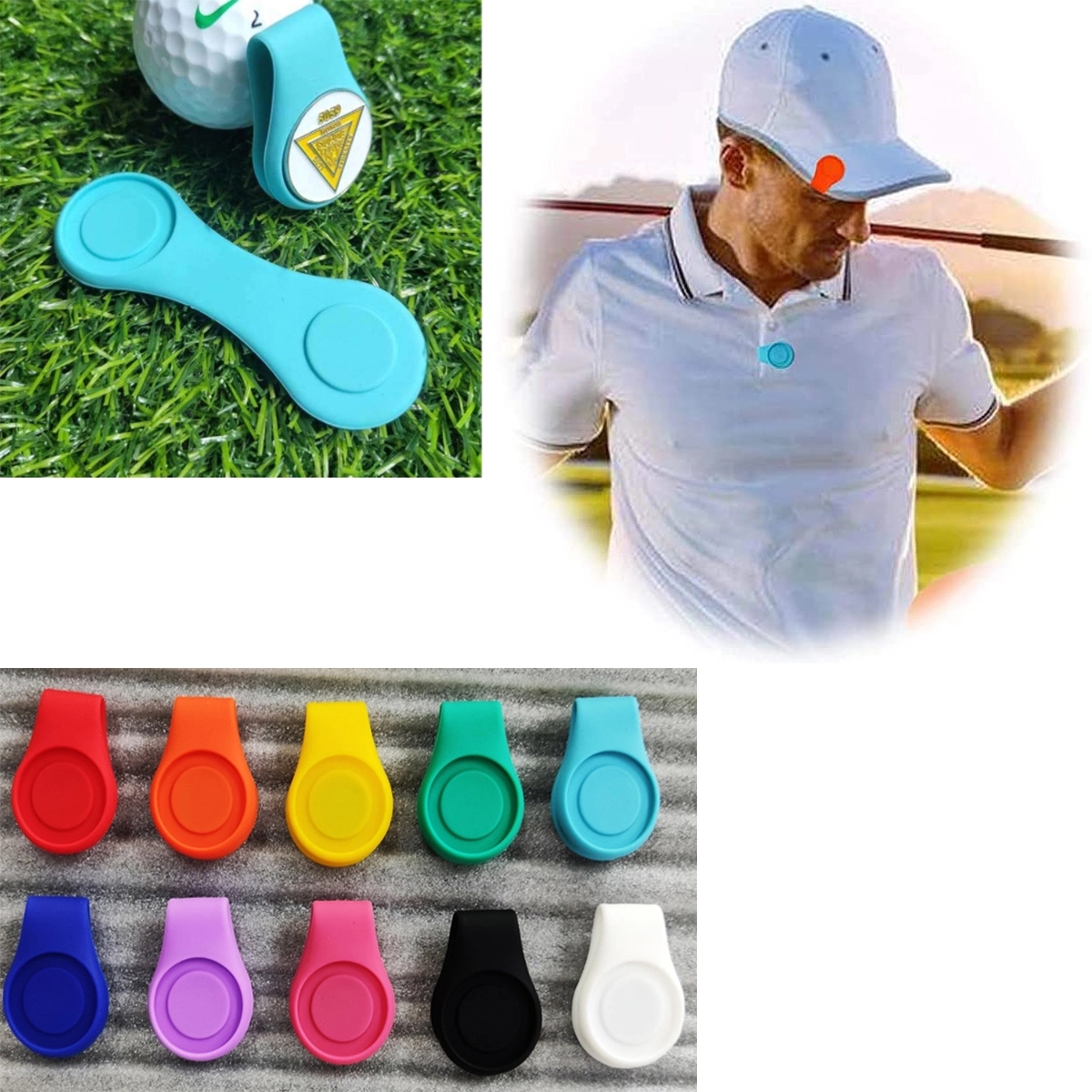 Golf Ball Marker Hat Clip 1