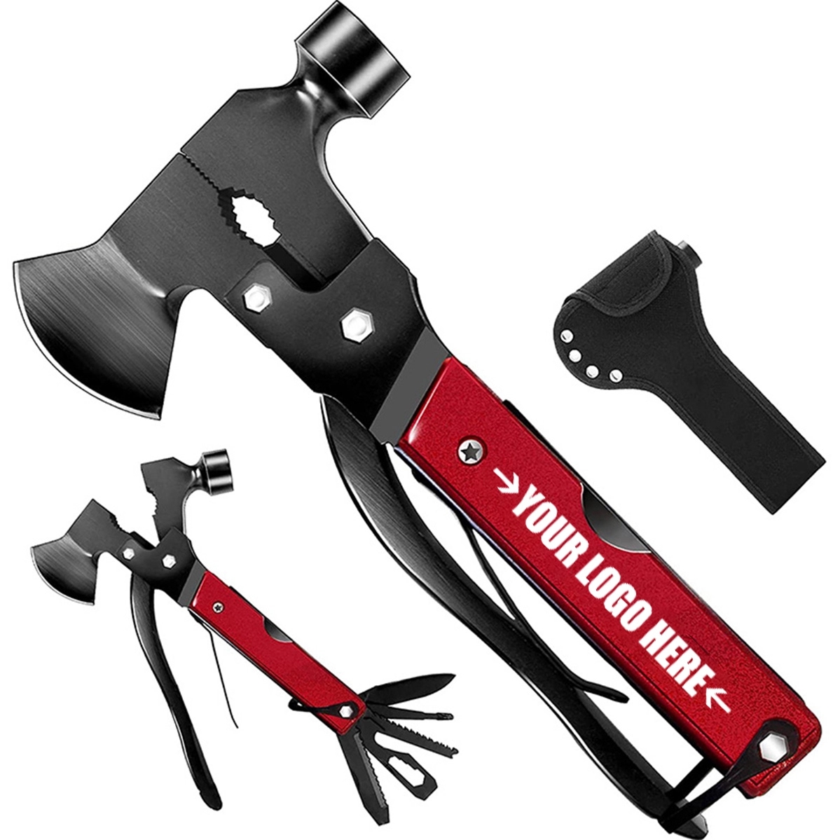 16 in 1 Outdoor Hatchet Multitool Portable Survival Hammer 3