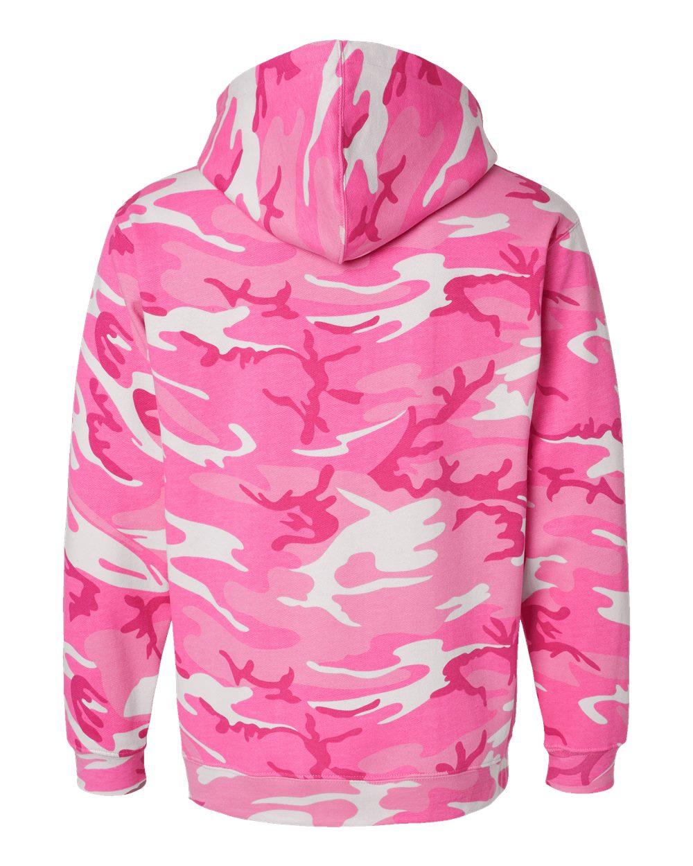 Unisex Camo Fleece Hoodie Sweatshirt - 3969 14