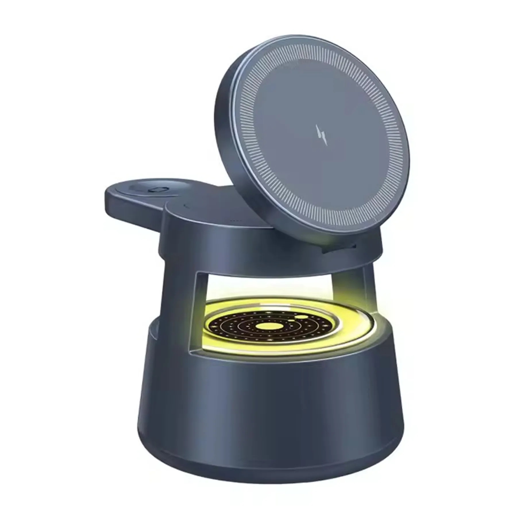 Multifunction 15W Foldable Magnetic Wireless Charger Speaker 11