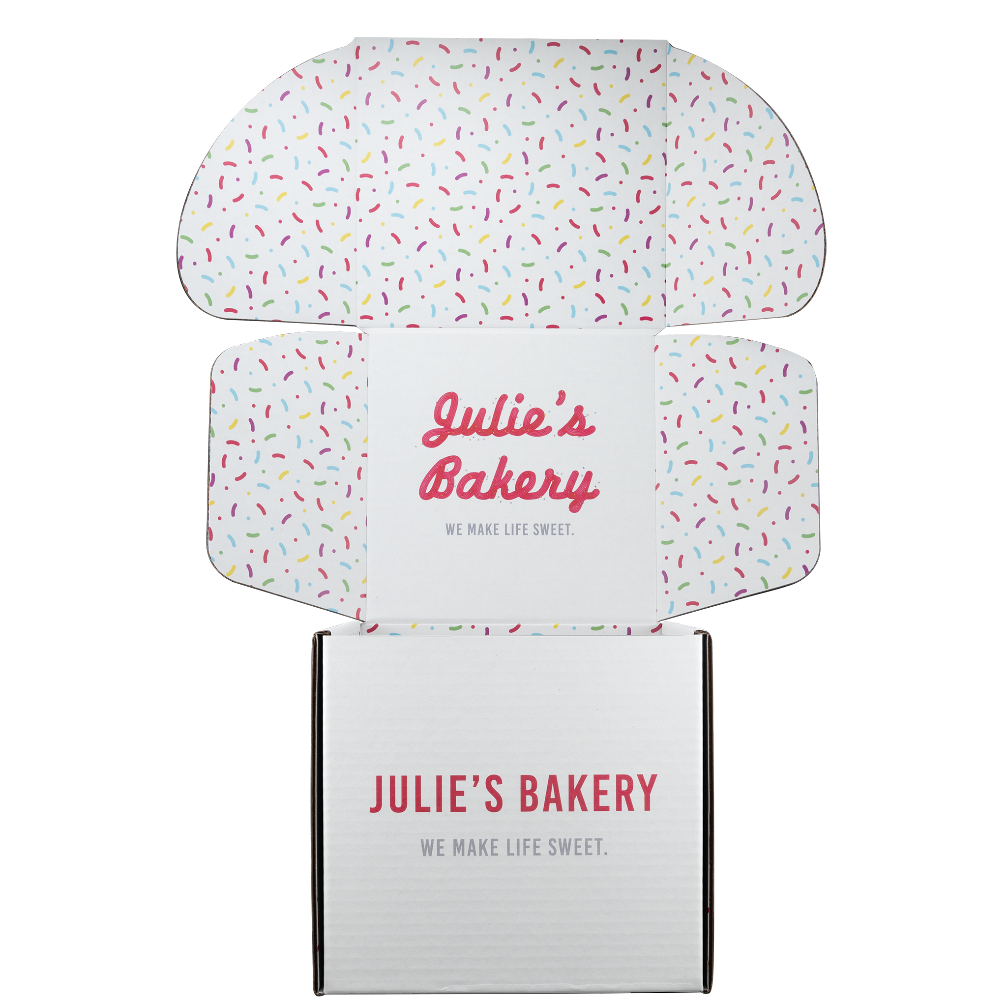 Mailing Box, B-Flute8" x 8" x 8" - White - F - 512 sq in 3