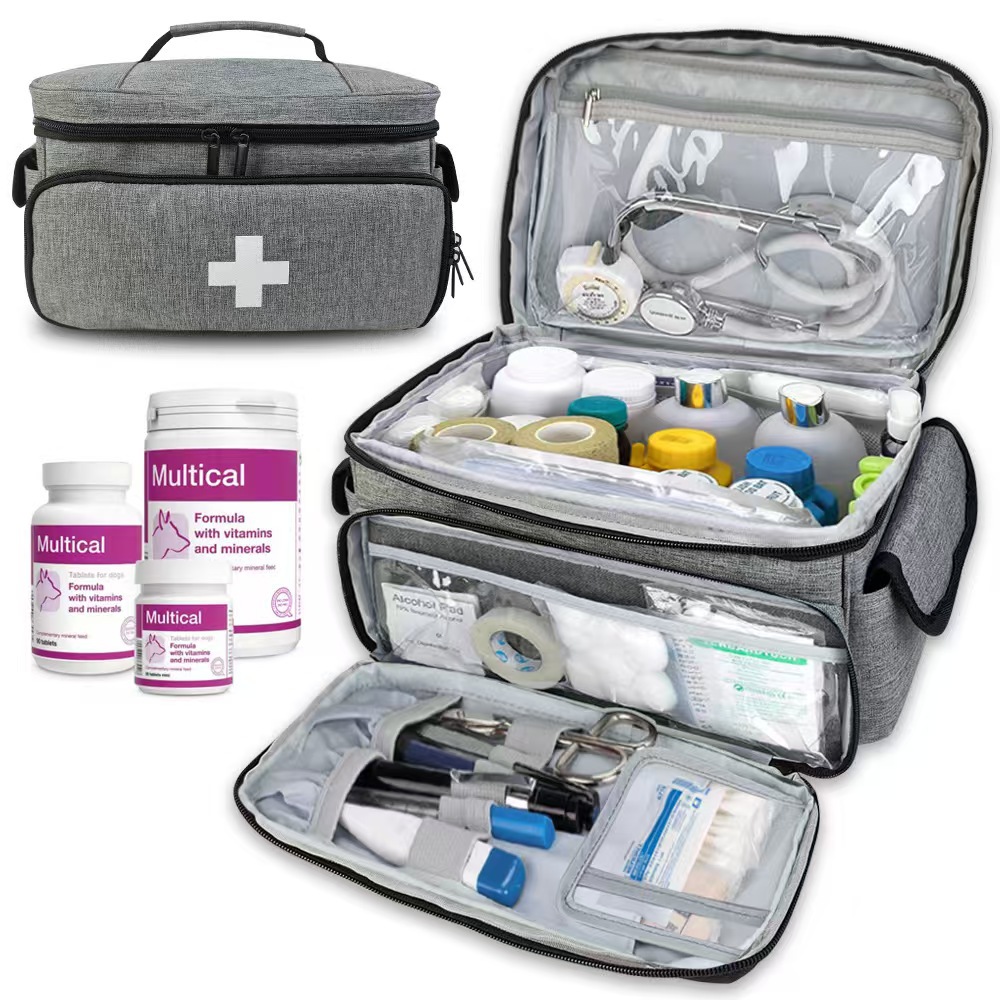Empty First Aid Kits Bag for Travel and Home Use 2