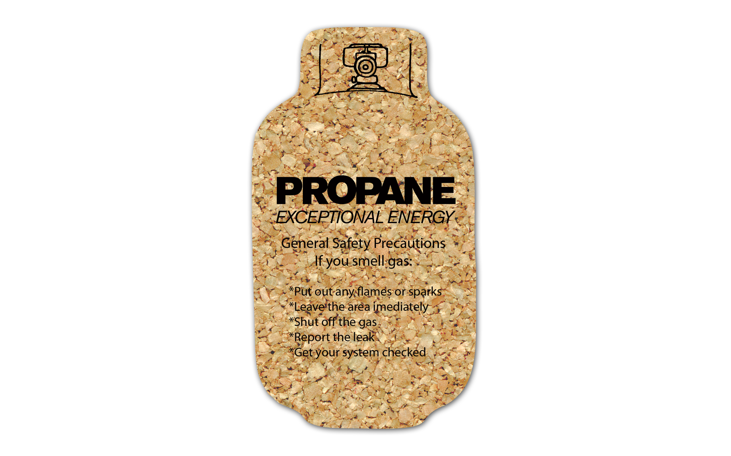 Propane Tank Cork Coaster 7