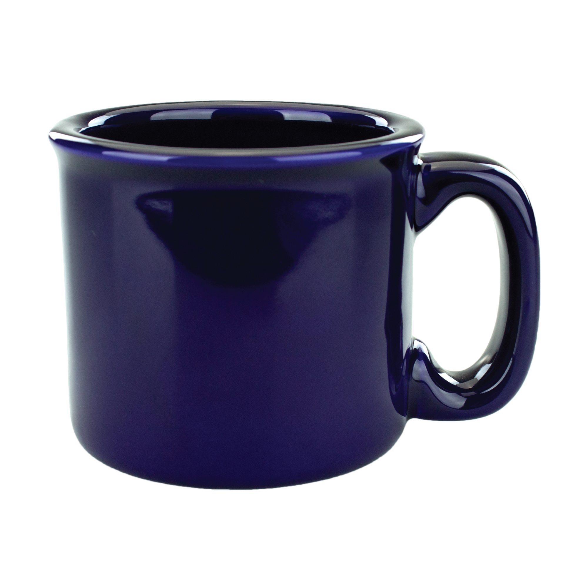 15 oz Solid Cobalt Blue Campfire Mug