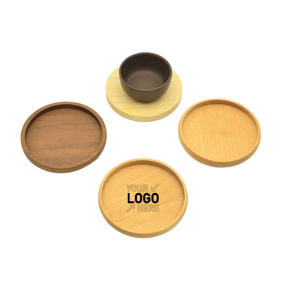 Solid wood coaster 4