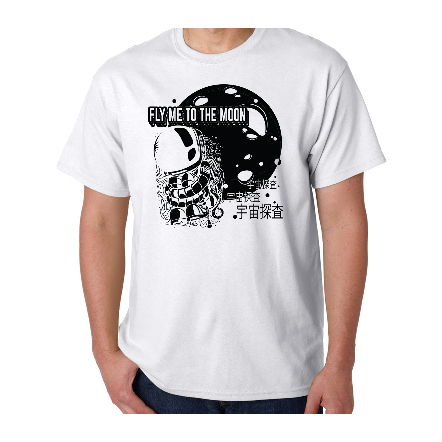 Gildan™ 5.3 oz Cotton Pre-Shrunk T-Shirt (1 Color Imprint) 42