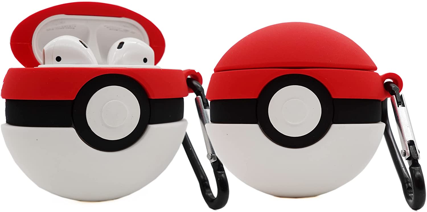 Silicone Protective Case Cover for Boys/Girls/ Teens Compatible w/ Airpods 1/2 Gen 5