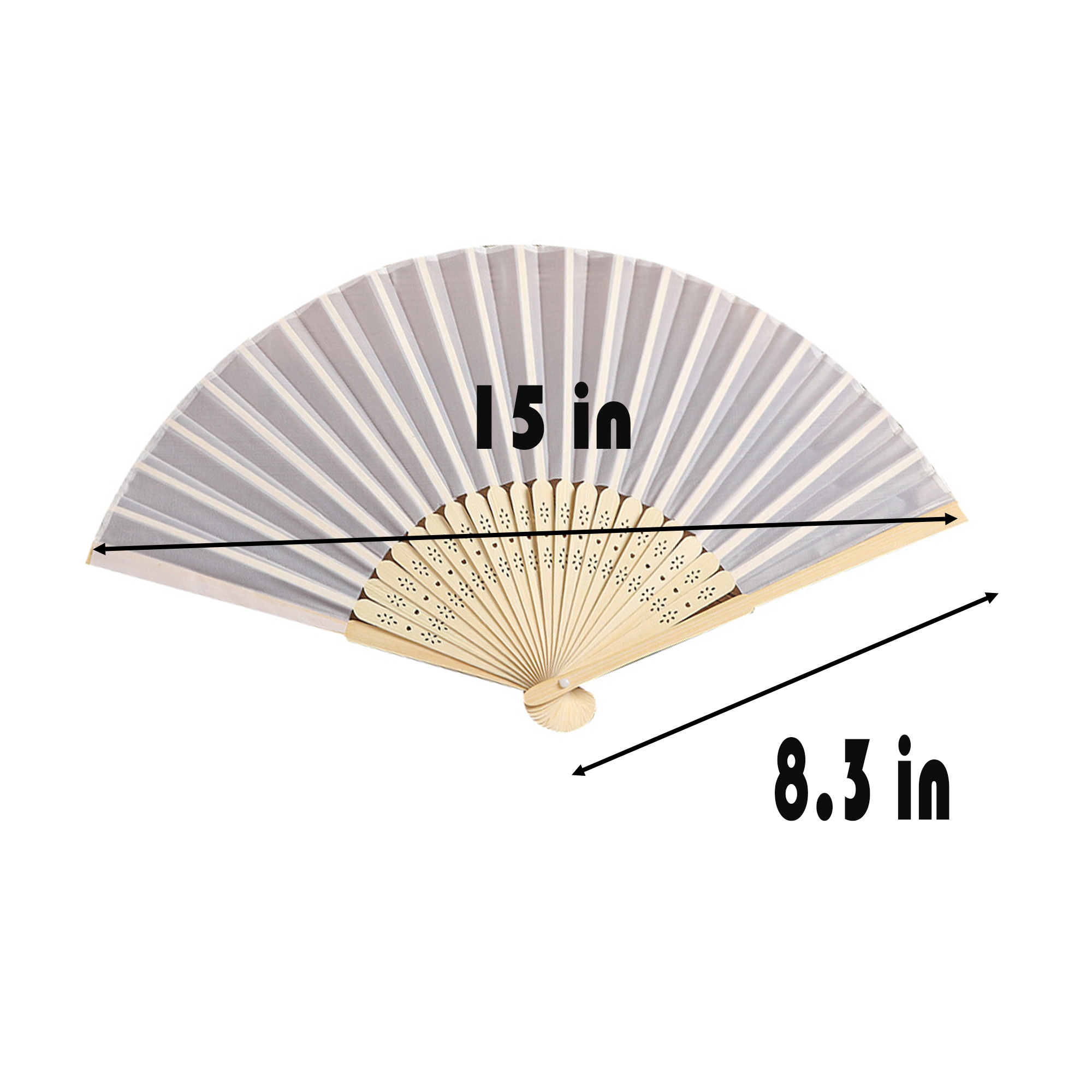 Polyester Folding Fabric Fan 5