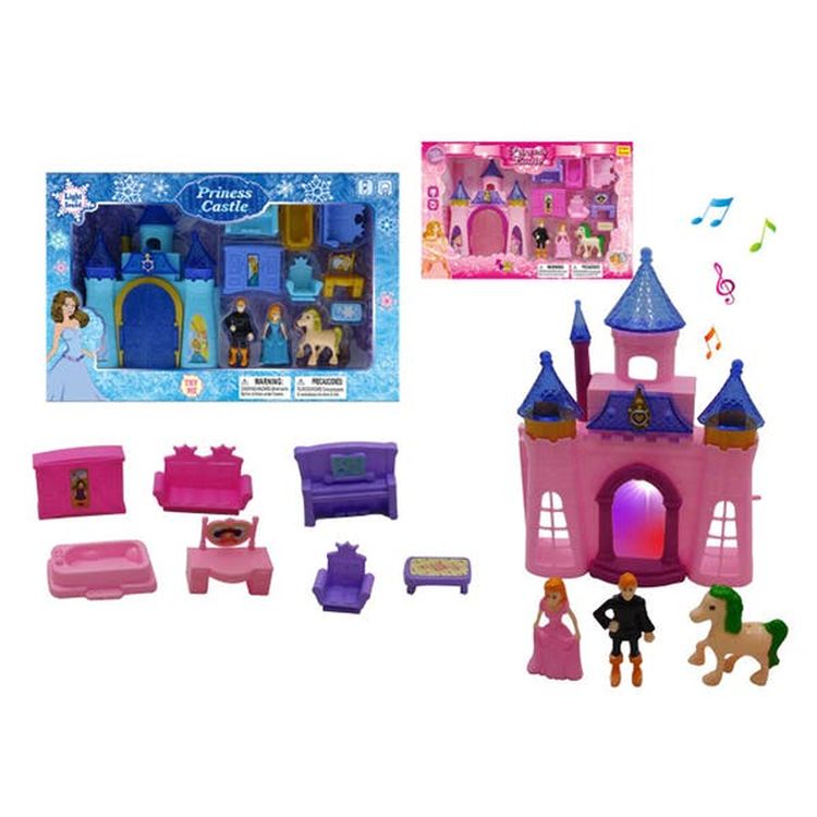 Princess Castle Sets - 11 Pieces Figurines Included 1