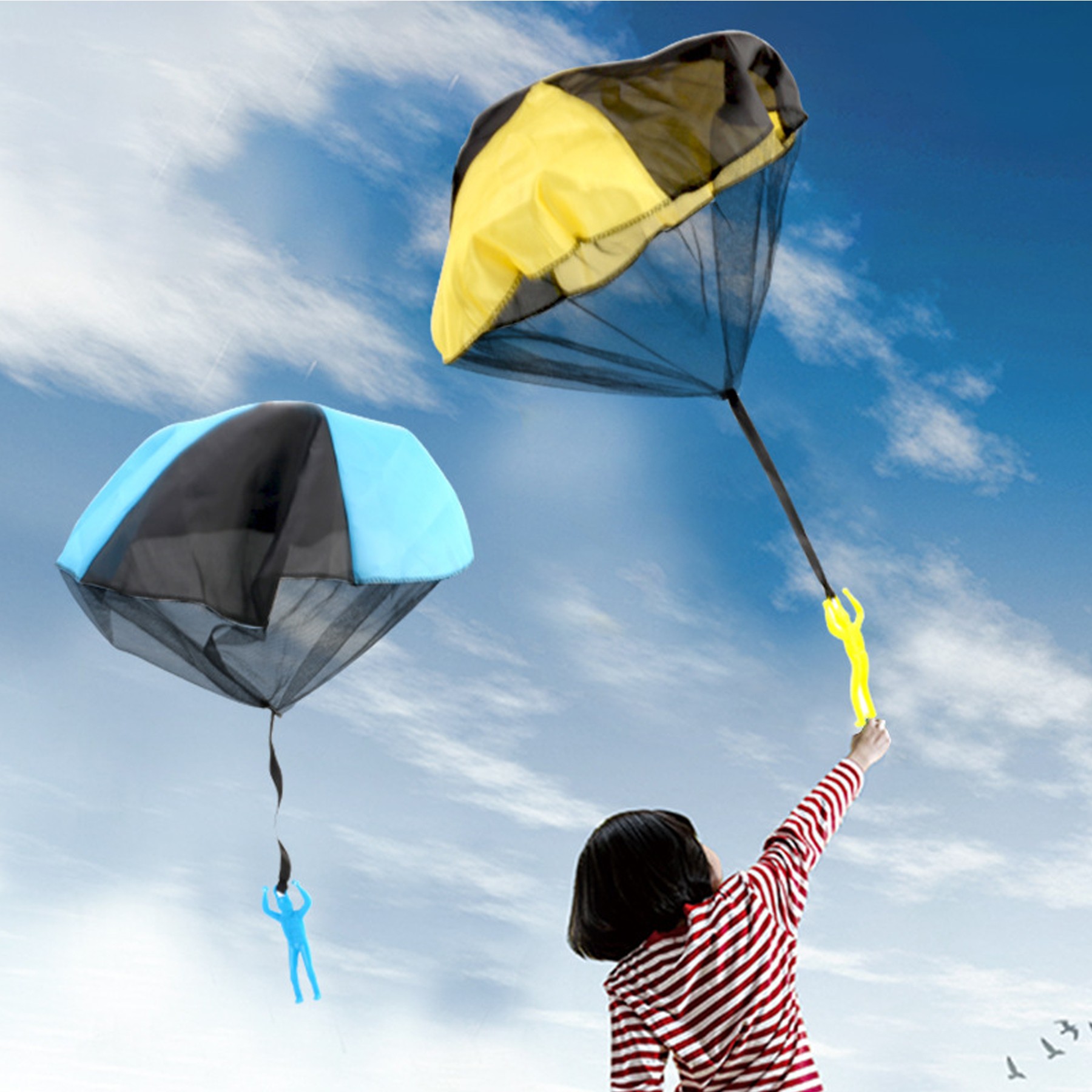 Flying Parachute Men 2