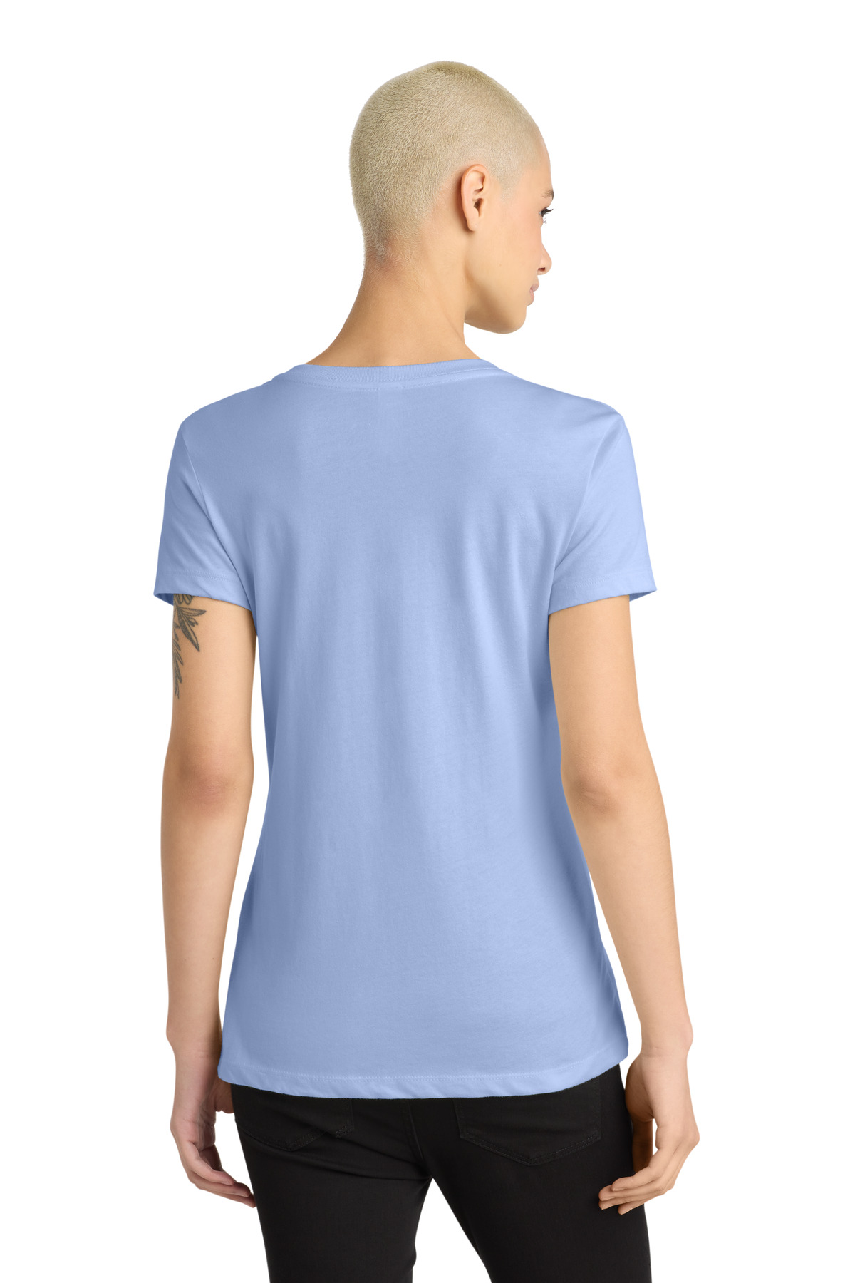 District - Women's Perfect Weight V-Neck Tee. DM1170L 45