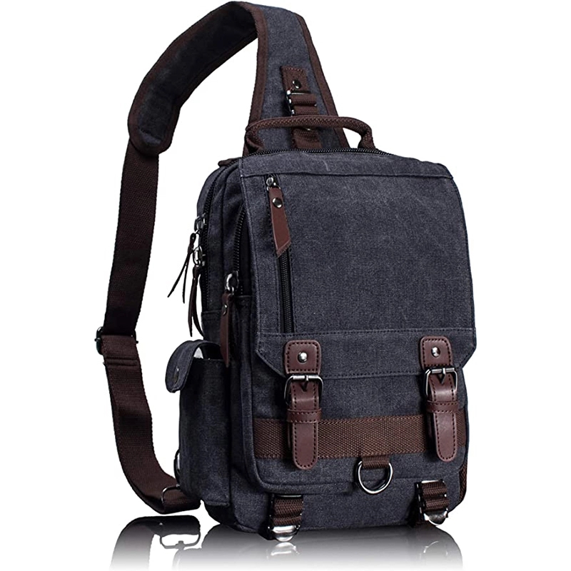 Canvas Messenger Shoulder Bag 2