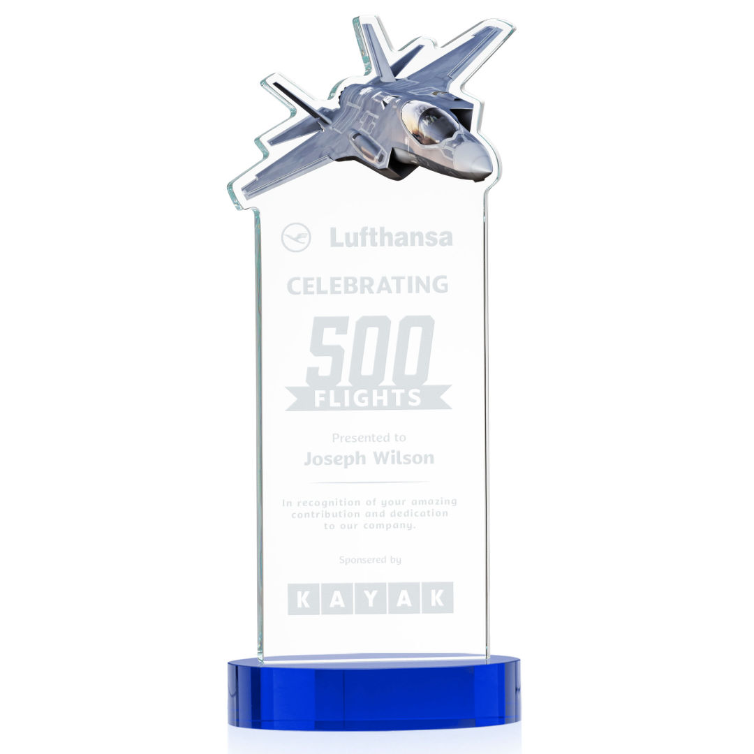 Top Gun Award on Alberton Base - Blue 11