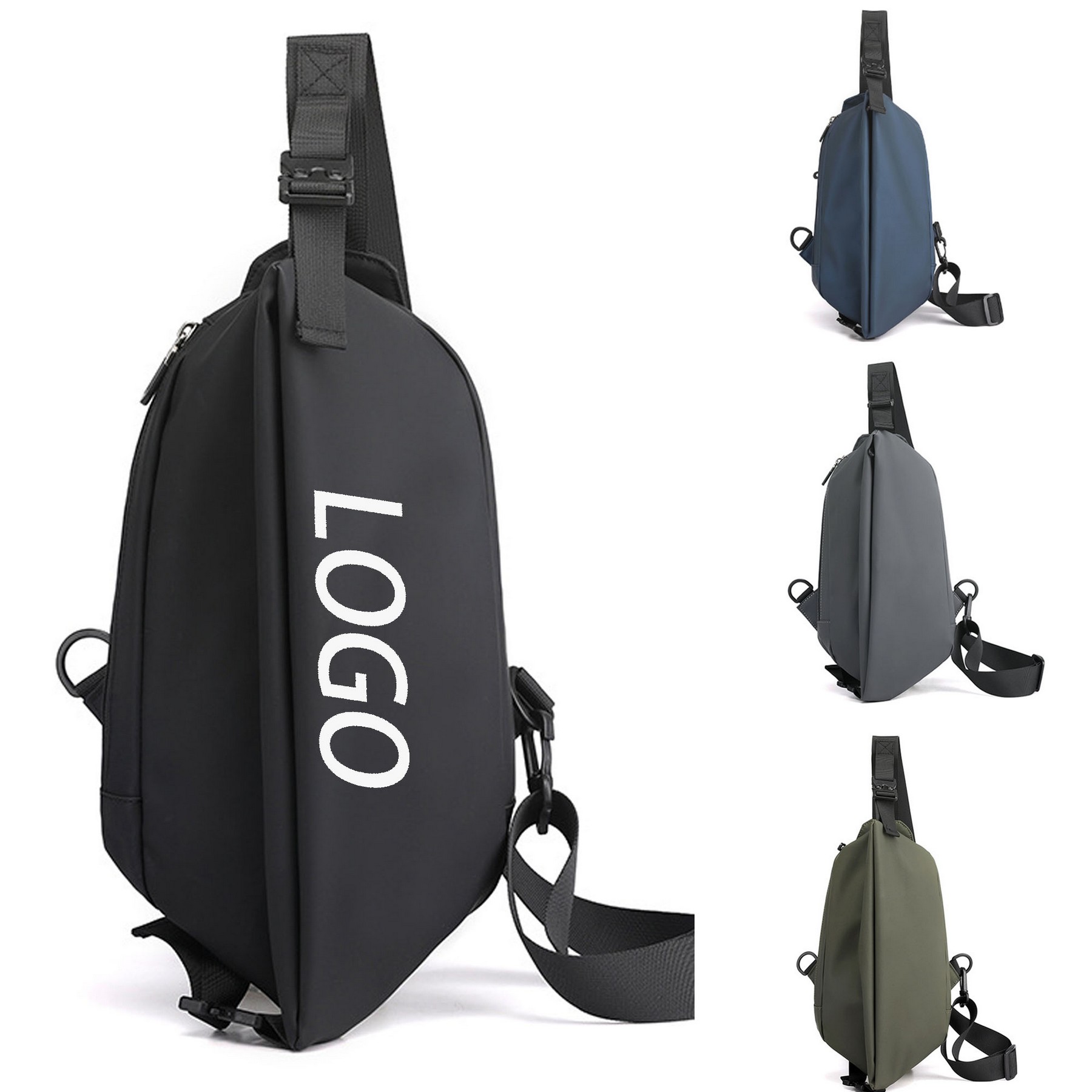 Waterproof Simple Lightweight Crossbody Bag 3