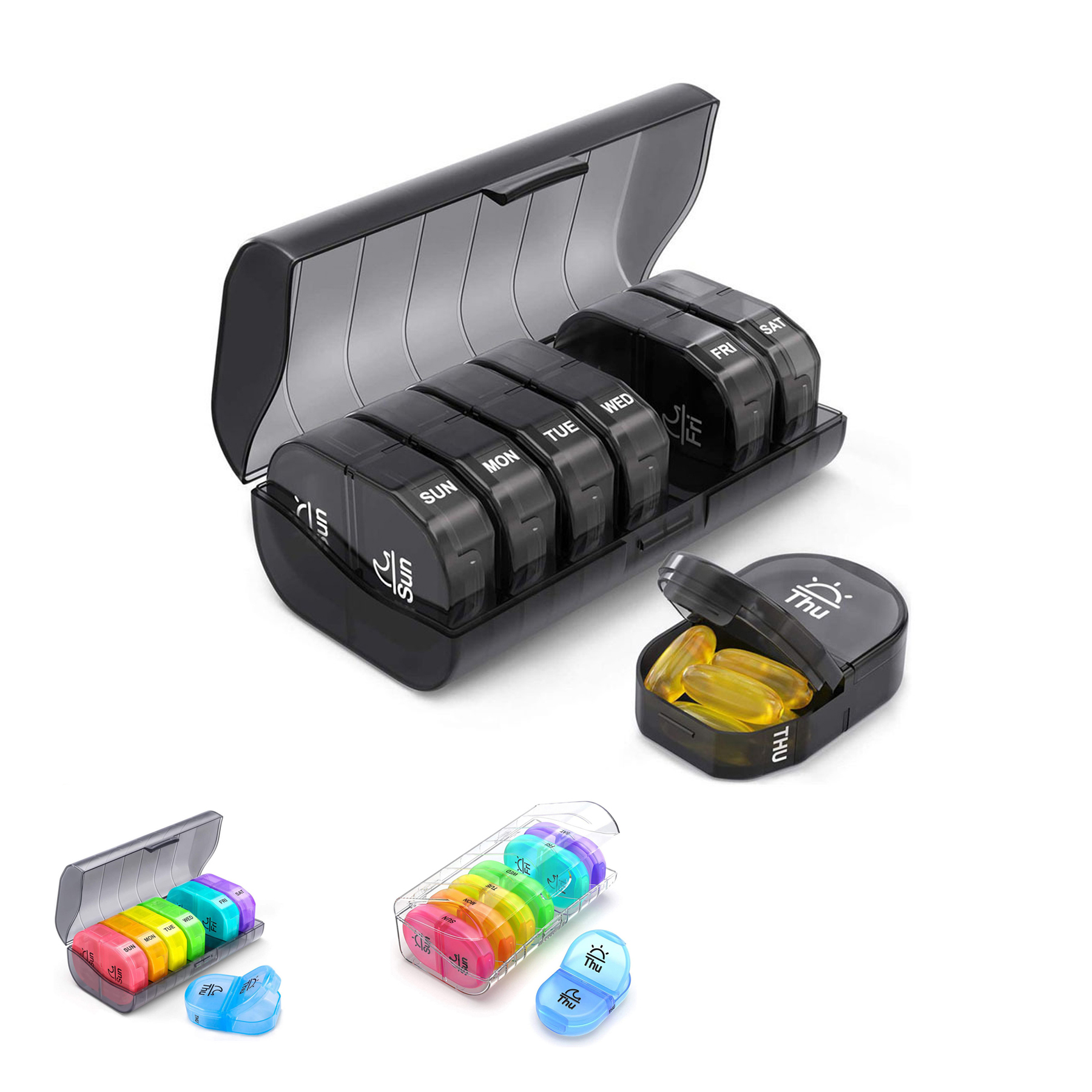 XL Weekly Pill Organizer 2