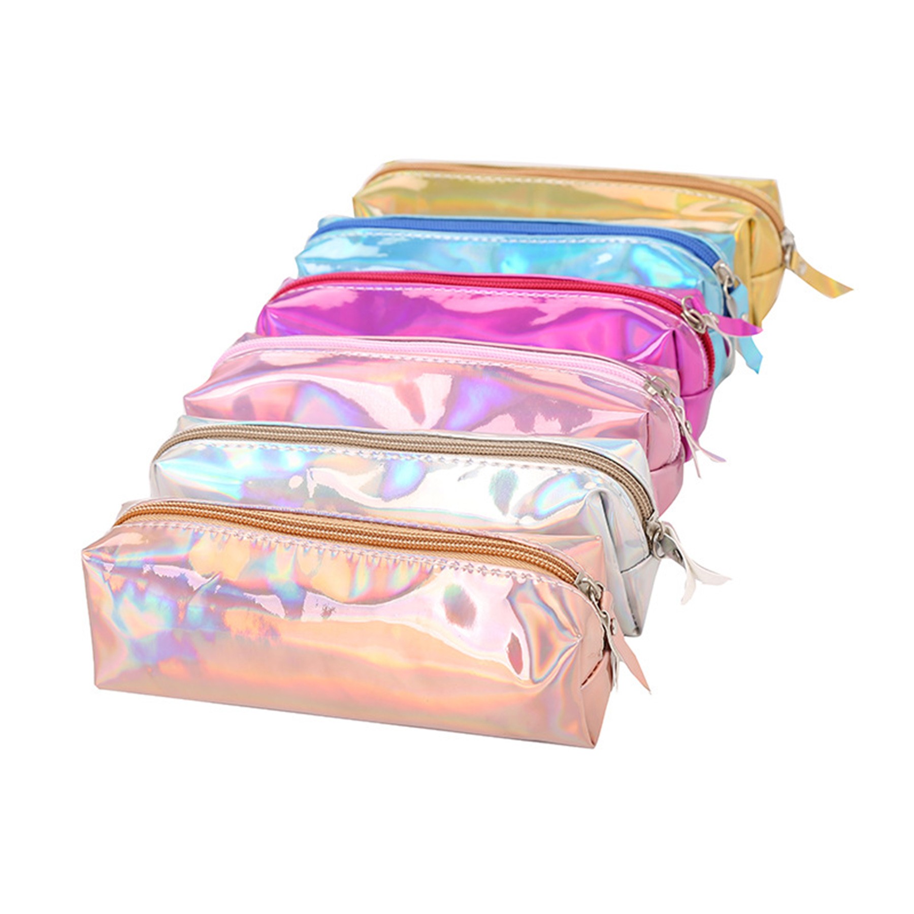 Holographic Iridescent Cosmetic Pouch 1