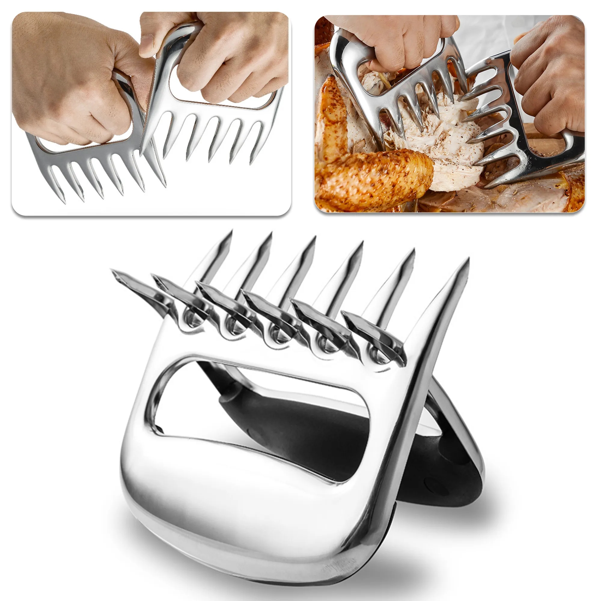 Stainless Steel BBQ Shredding Claws