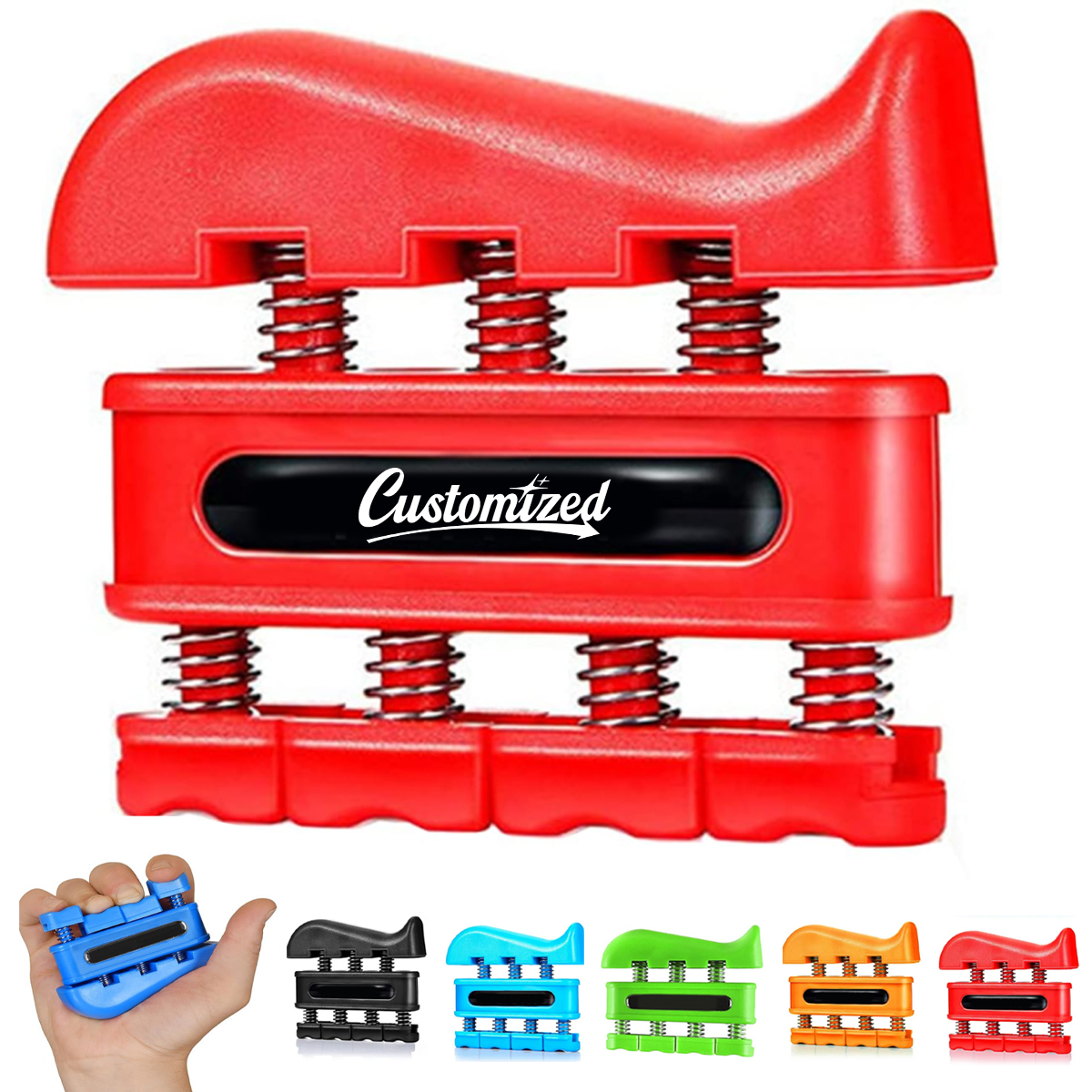 Portable Finger Strengthener Fittness Hand Grip Exerciser 5
