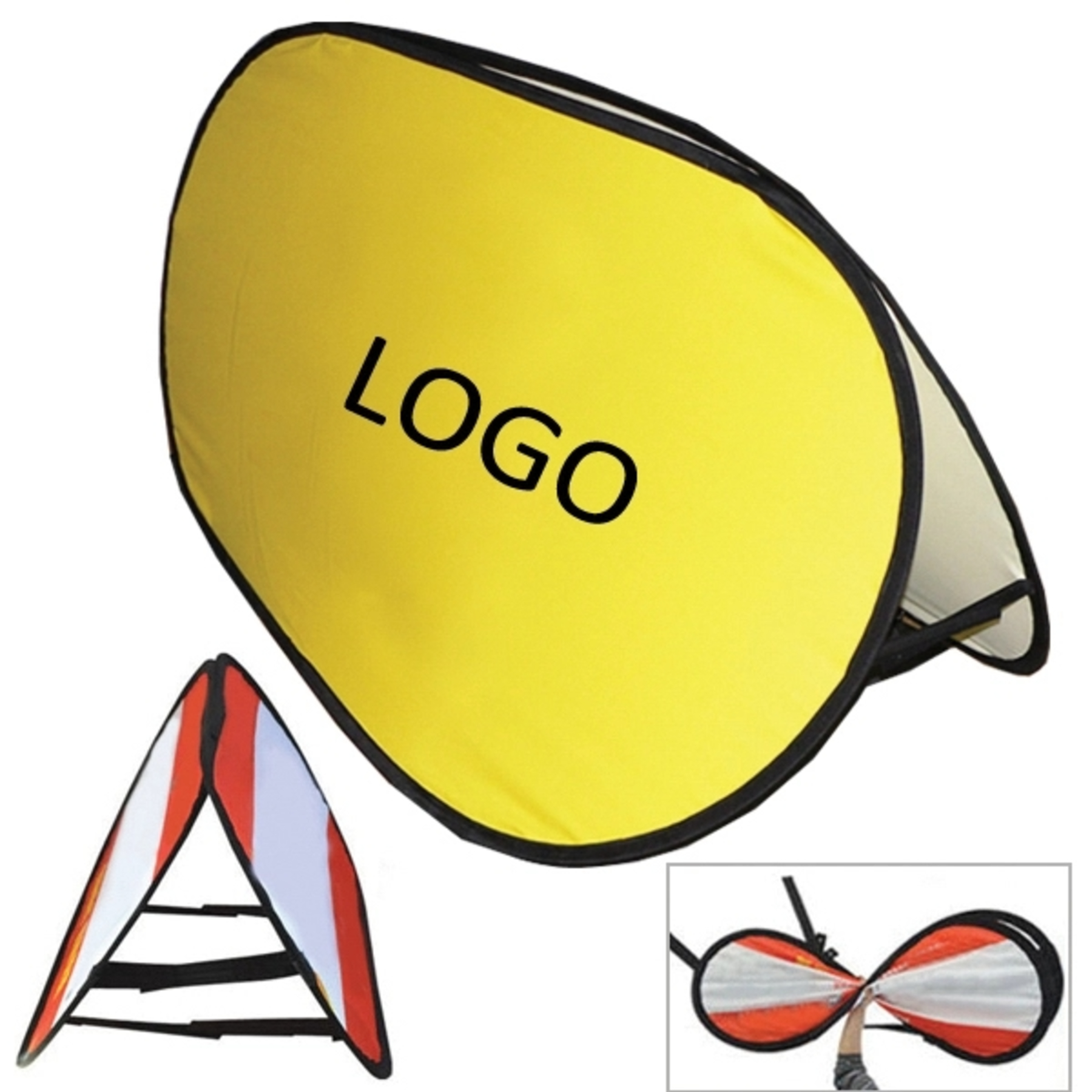 A Shaped Standing Banner
 2