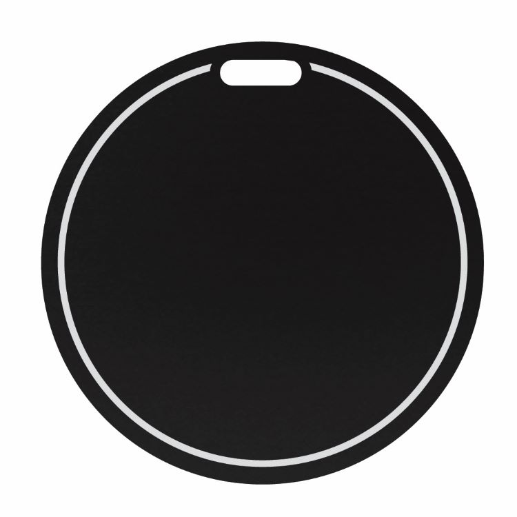 Laser engraved Round Bag Tags