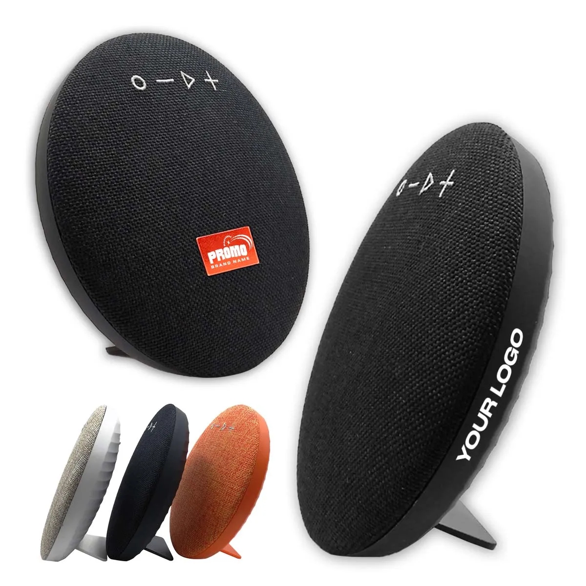 Classical Round Stereo Fabric Cover BT Speaker 3