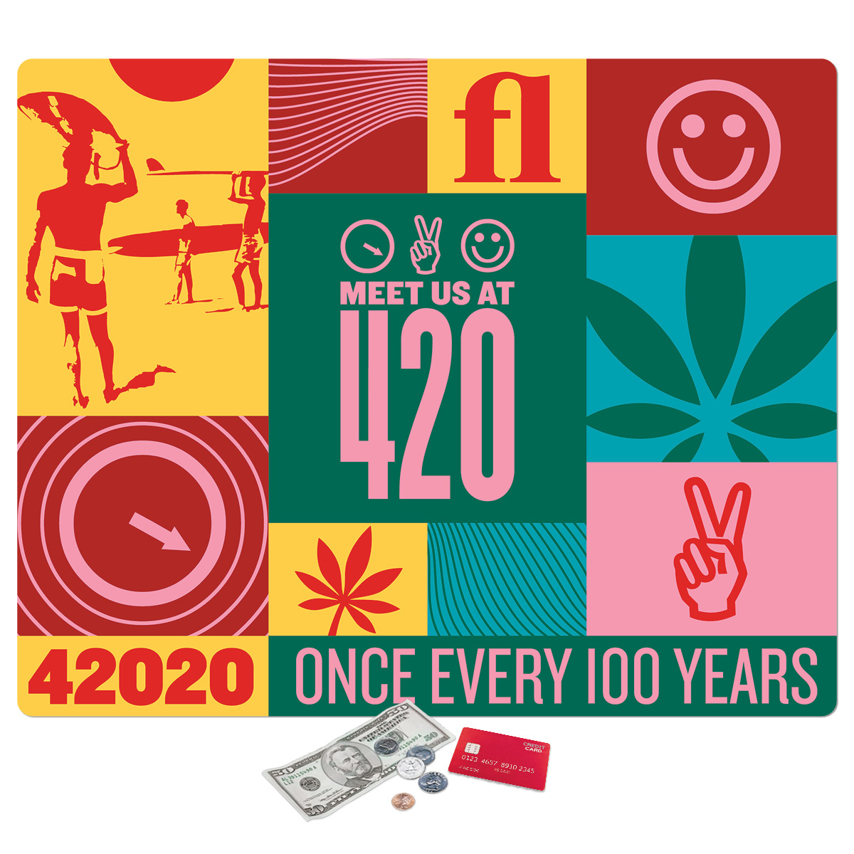 Origin'L Fabric Heavy Duty Fabric Counter Mat-16"x20"x1/8"