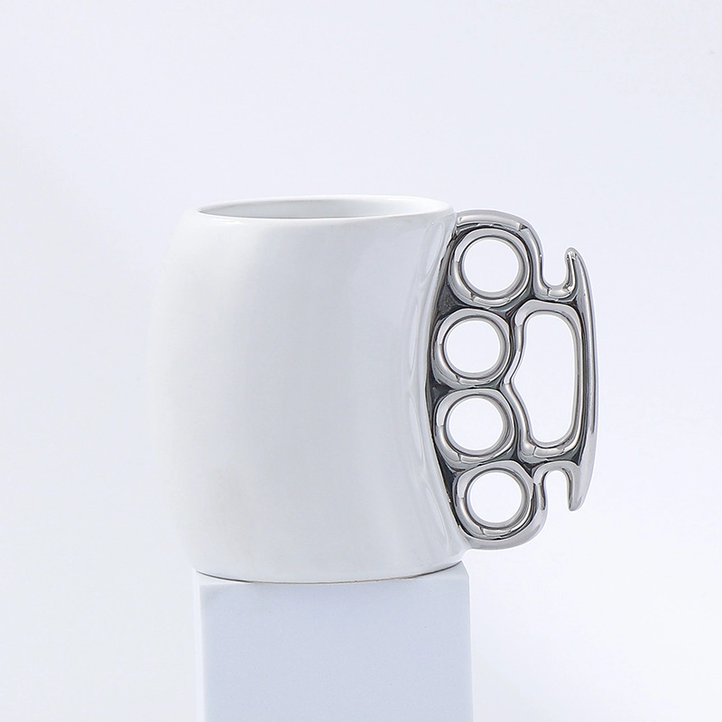 Custom 13.5 oz Fisticup Ceramic Knuckleduster Mug 7