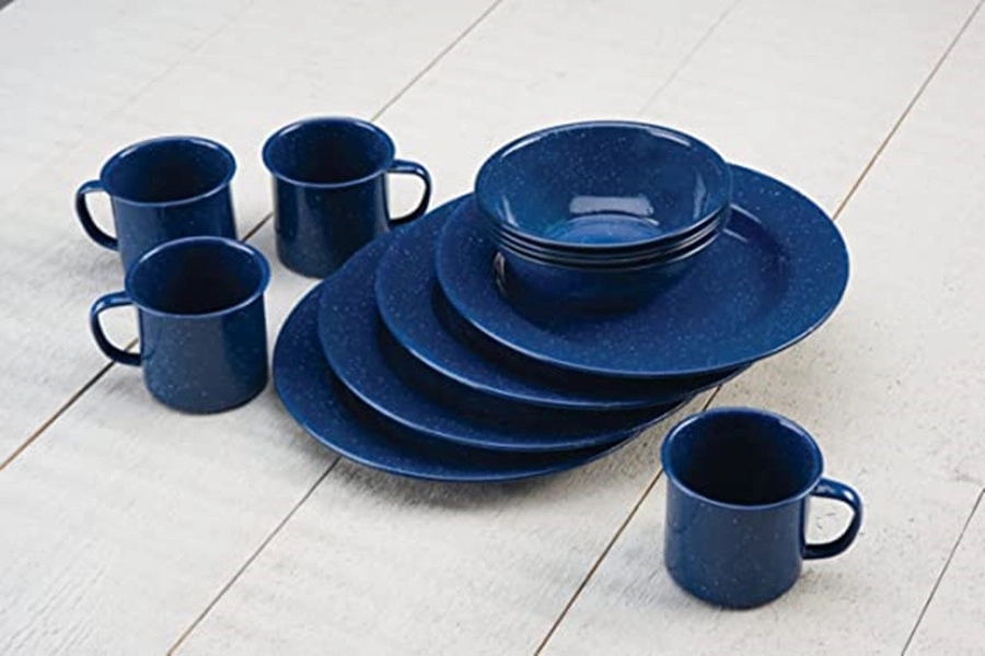 12oz Enamel Coffee Mugs 2