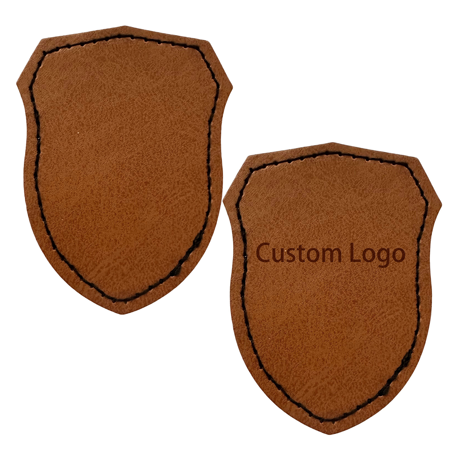 Shield Design Leatherette Patch 4