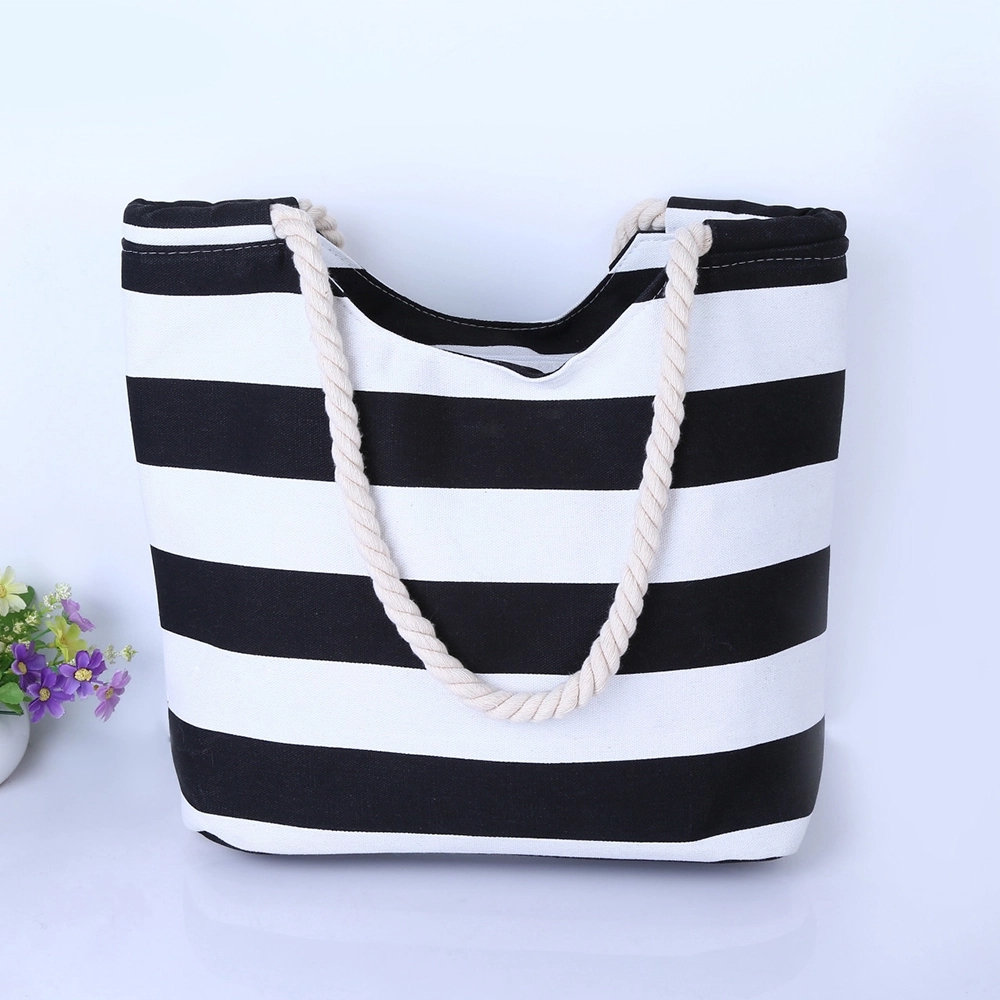 Handle Handbag Tote Beach Bag, custom tote bag with logo imprint 1