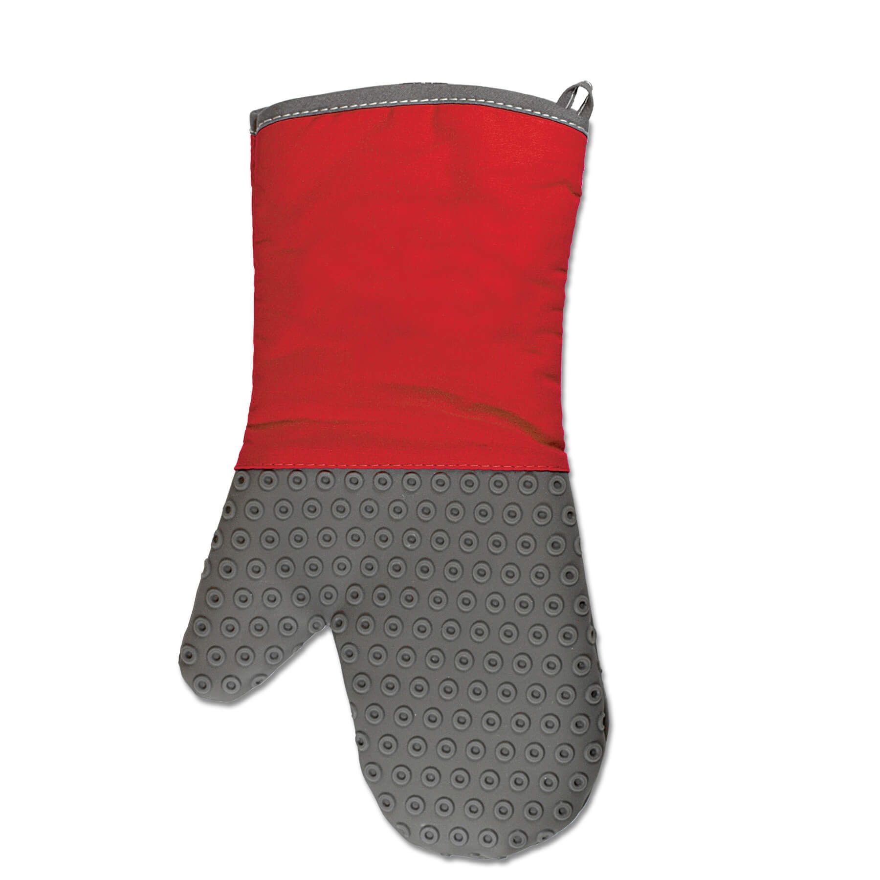 Two-Tone Silicone Oven Mitt 2