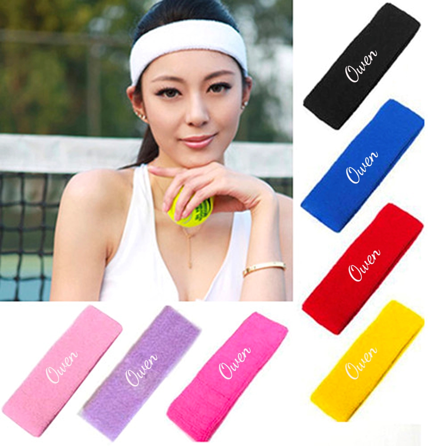 Sports Sweat-Absorbent Headband 2
