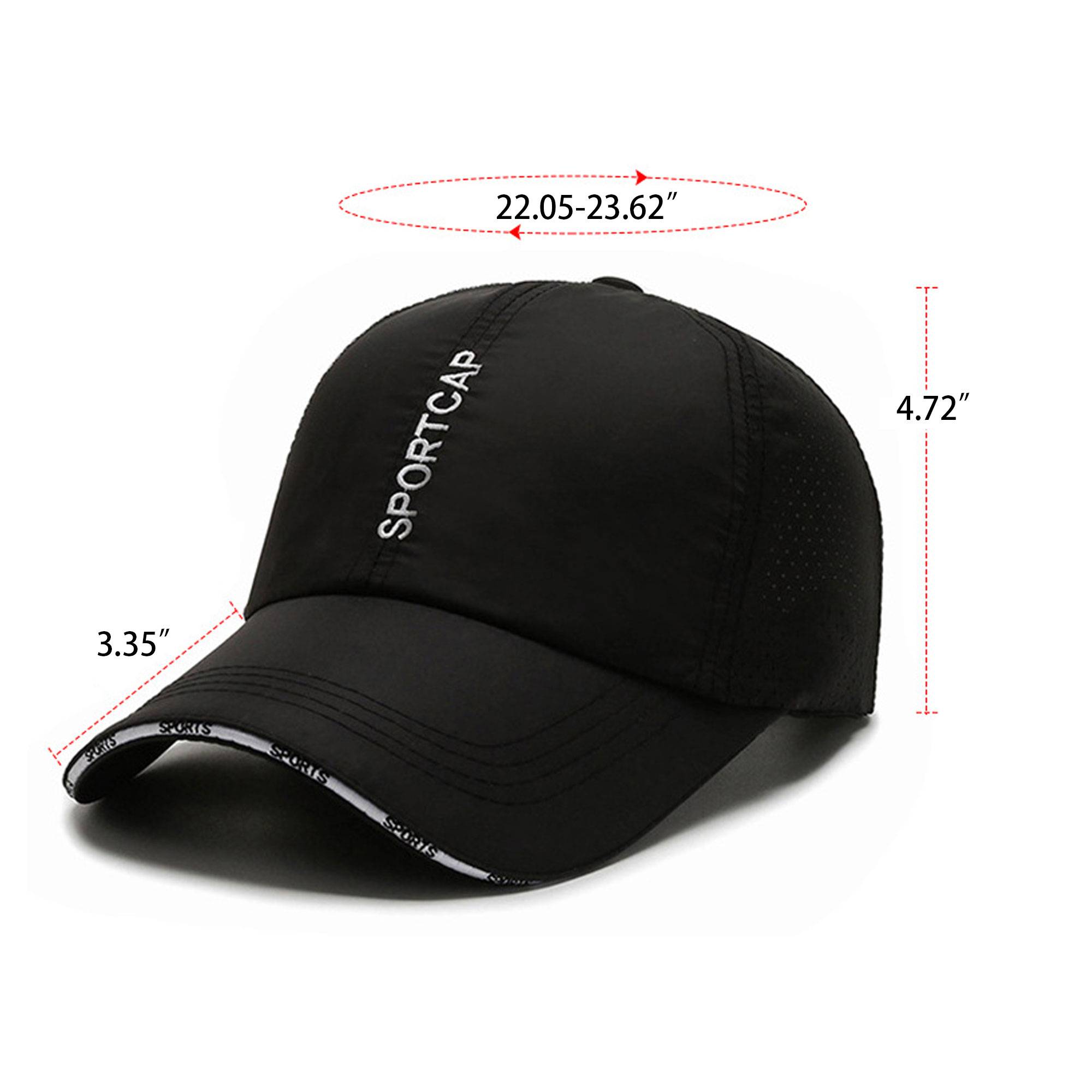 Quick-Dry Breathable Embroidered Baseball Cap 4