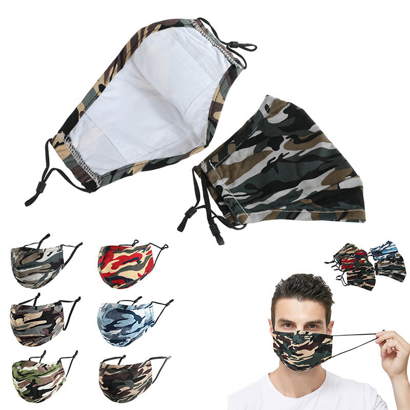 Reusable Unisex Camouflage Mask 1