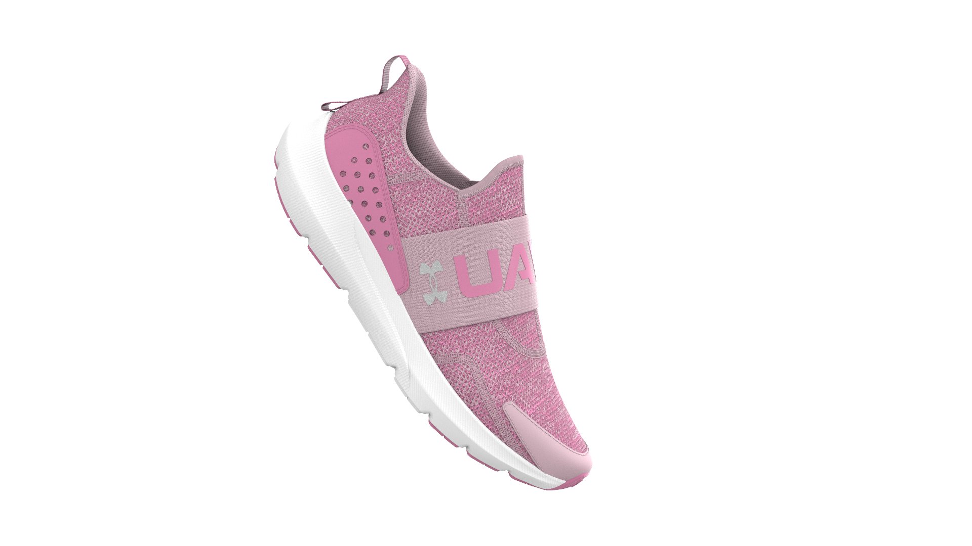 UA Surge 3 Slip Girls' Running Shoes 9
