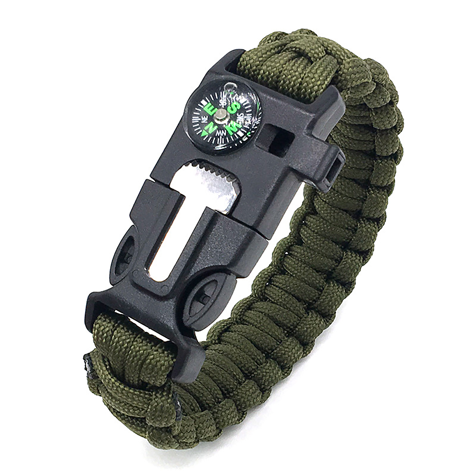 Hiking Bracelet With Fire Starter 14