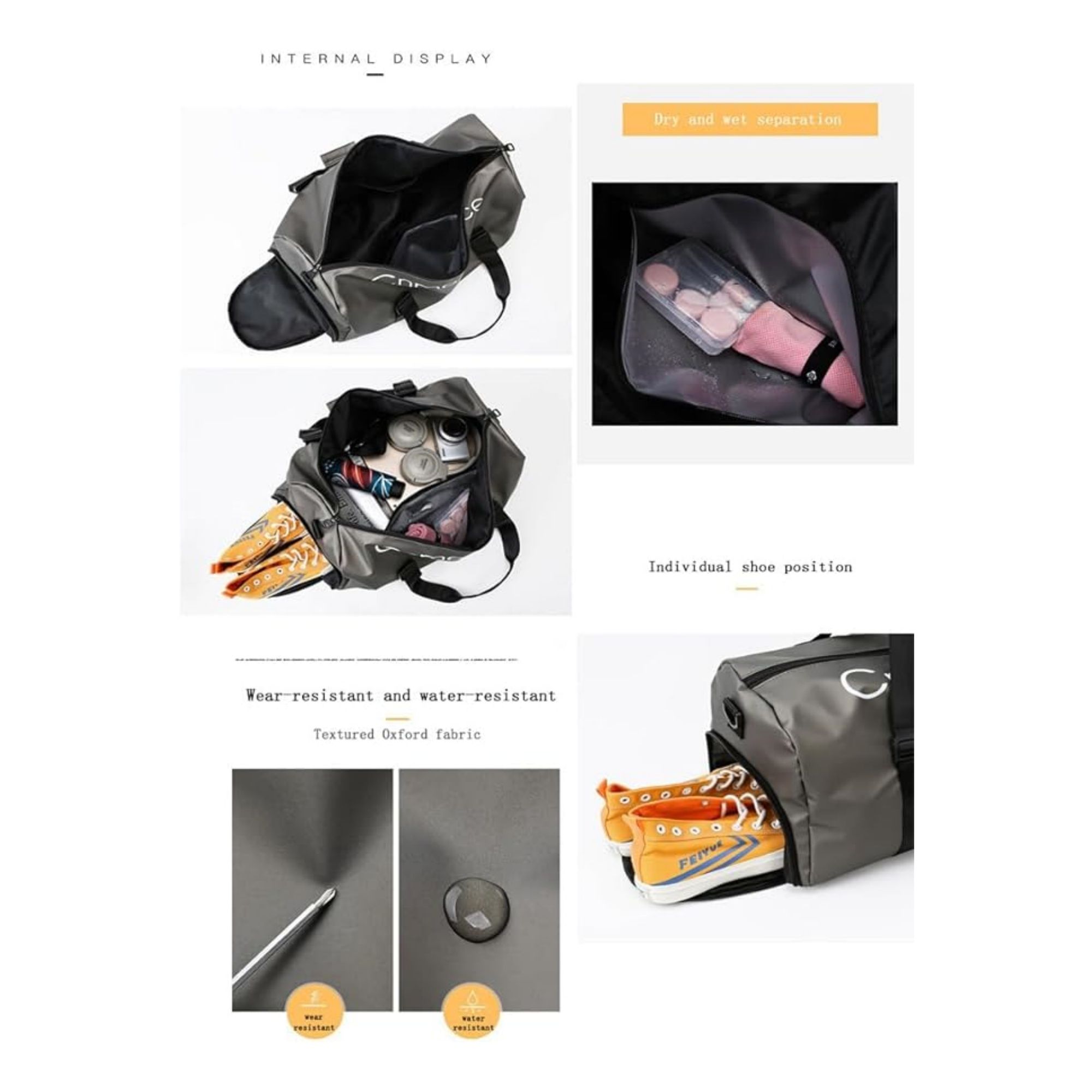 Dry Wet Separation Fitness Bag 4
