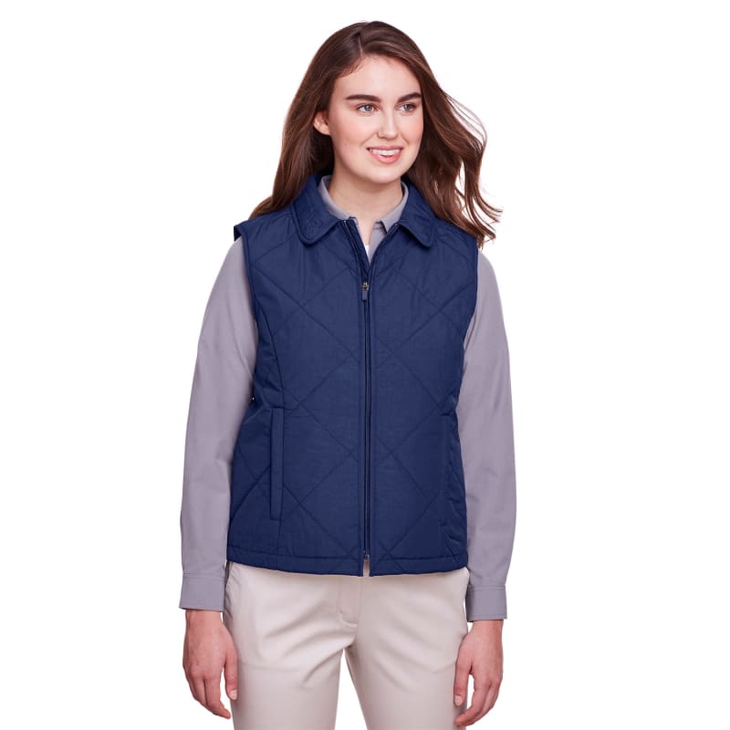 UltraClub Ladies' Dawson Quilted Hacking Vest 8