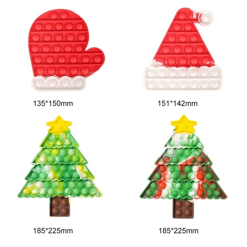 Christmas Push Bubble Fidget Toy 3